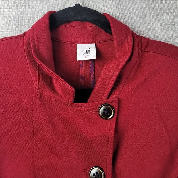 CABI A-Symmetric Buttoned Blazer - Picture 3 of 11